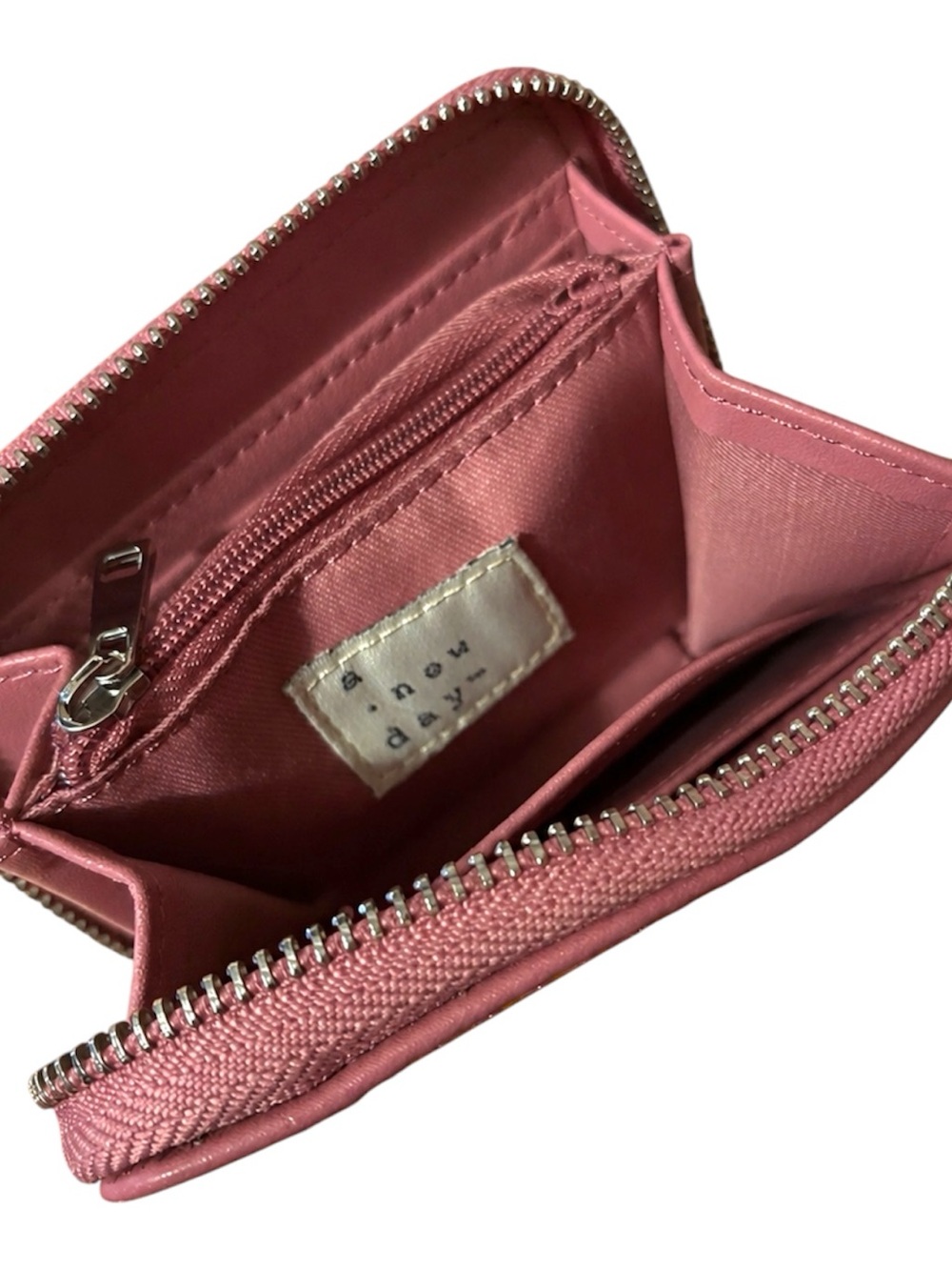 Pink Zip Wallet - Picture 2 of 2
